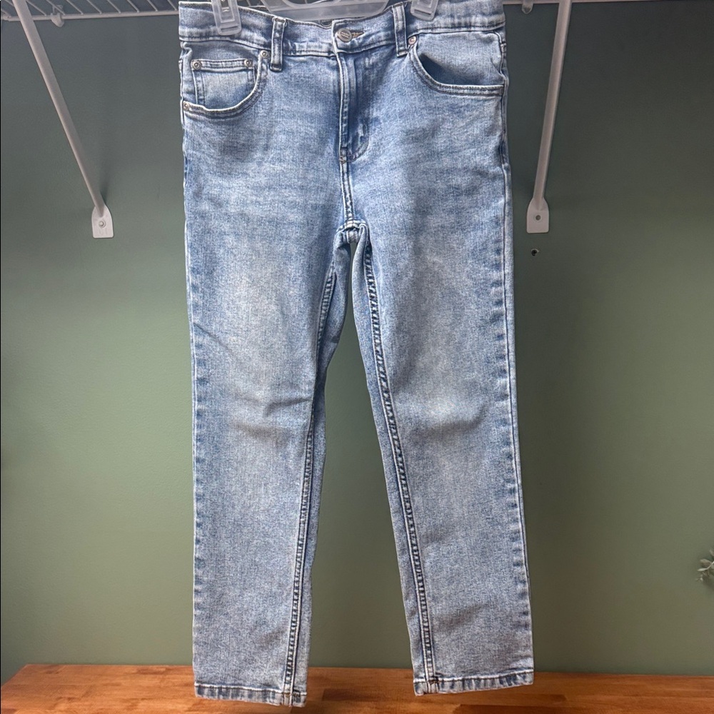 Wonder nation boys size slim 10 husky Light Blue Jeans, EUC